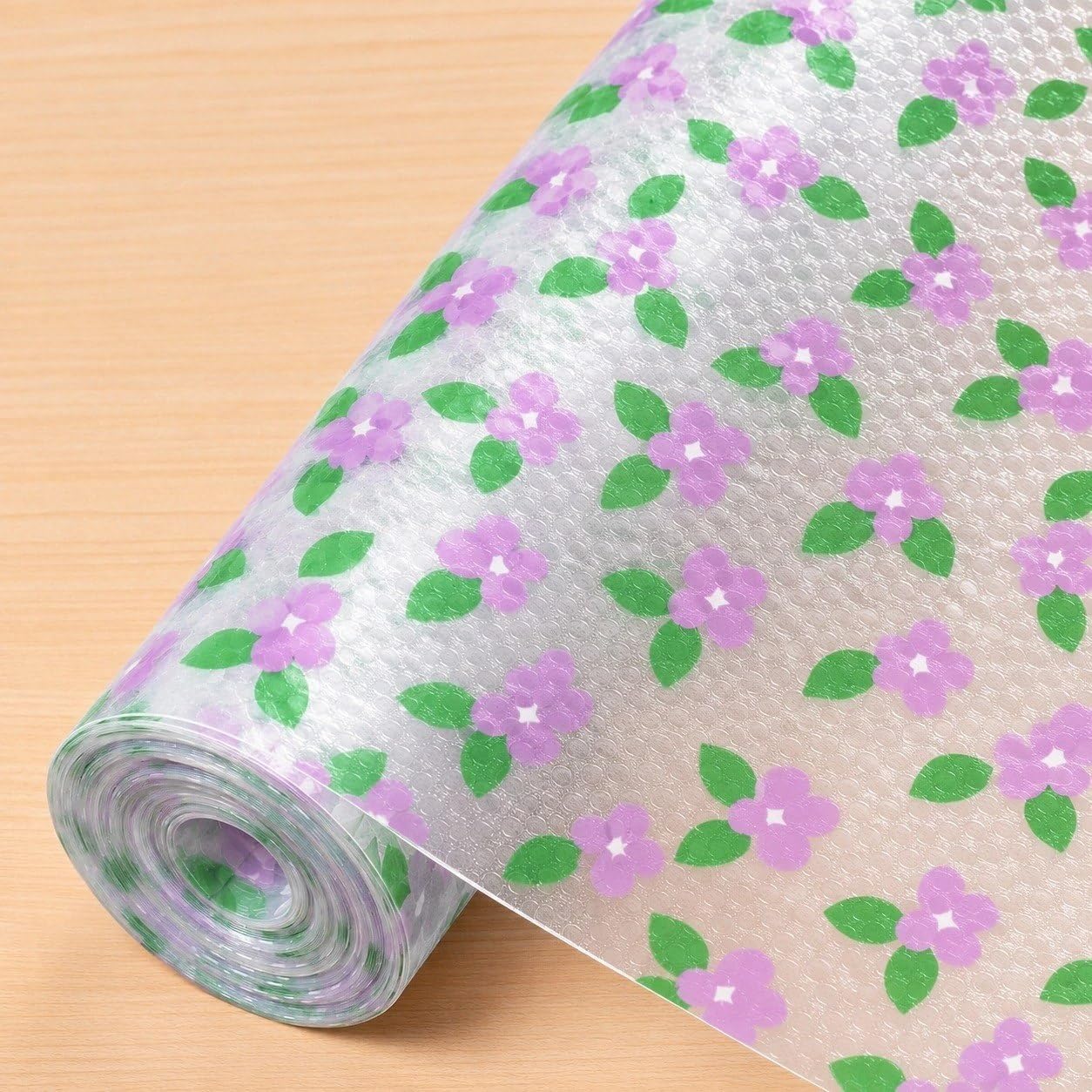 EVA Fridge Mat Roll 45cm x 3 Meter | Food Grade Multipurpose Shelf Liner | Washable Anti Slip Kitchen Drawer Mat for Refrigerator, Cabinets, Shelves, Dining Table & Wardrobe-image-25
