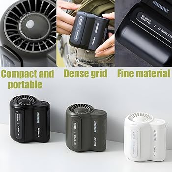 Outdoor Waist Mounted Fan 3個セット Amazon.com: Cool Clip Fan Under Shirt，Outdoor Waist Mounted