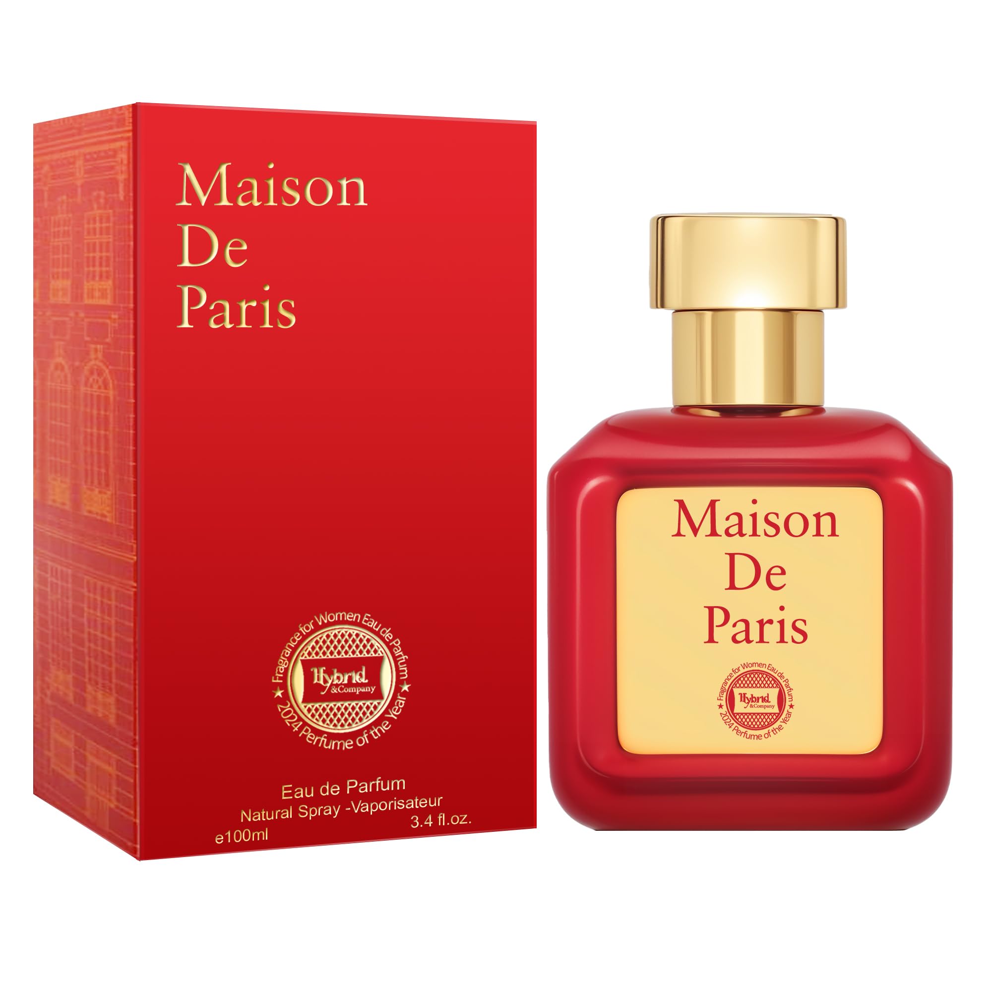 ロクシタン　PARFUM MAISON 100ml ほぼ未使用　最安値 Amazon.com : Hybrid & Company Women Maison De Paris Red Eau De