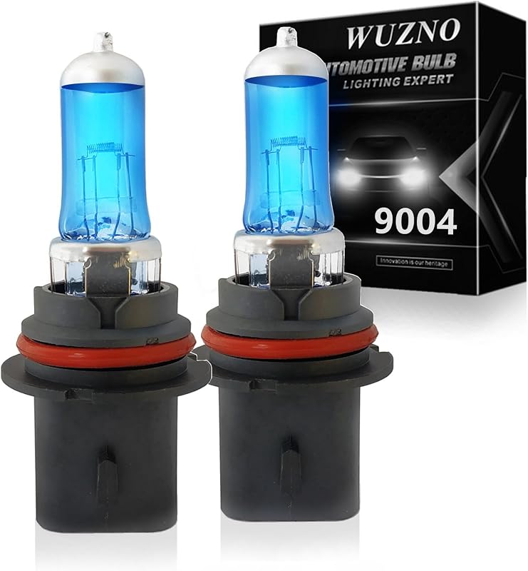 Lâmpada de farol halógena 9004/HB1 Wuzno 12 V 5000 K branca – 2 unidades