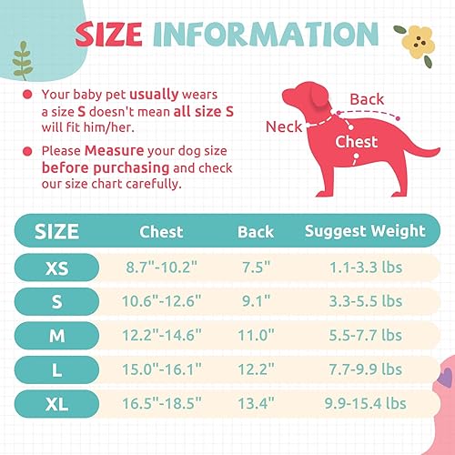Miniatura 2 de Camisa para perros pequeños, linda camiseta de algodón suave sin mangas para perros pequeños, gatos, chaleco de verano para perros y gatos, camiseta