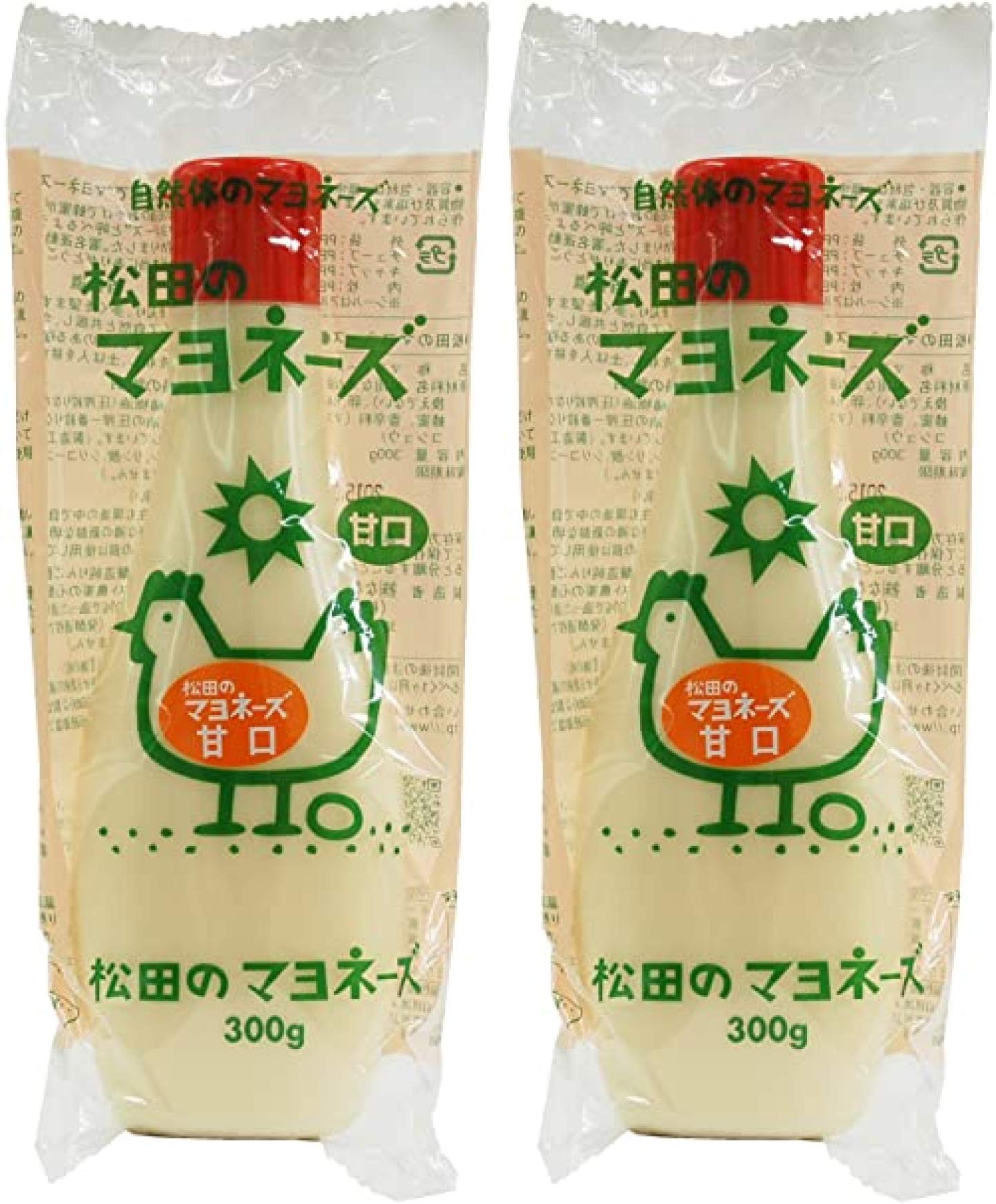 Amazon.co.jp: 有機家 無添加 松田マヨネーズ 甘口 300g×2個