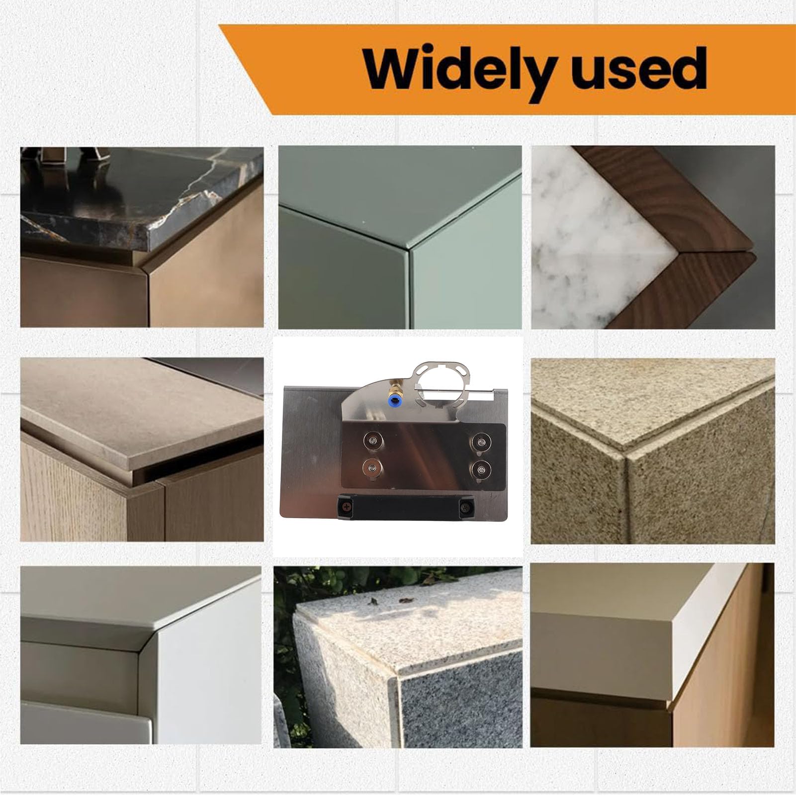 Angle Grinder Stand with Precise 45° Chamfer Cutting for 100 Type Grinder, 45mm Compatible, Alloy Steel.