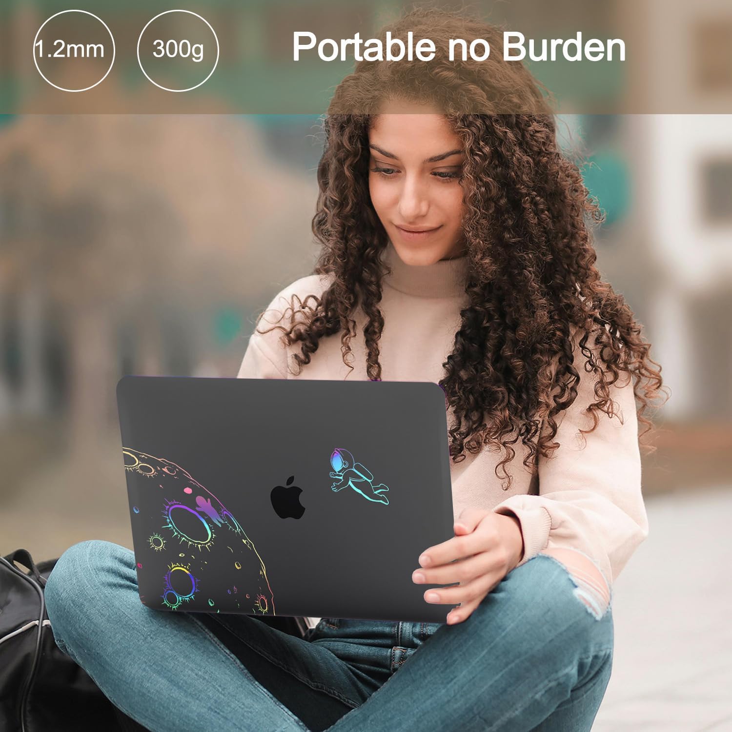 Laptop Cover for New MacBook Air 13 inch M4 M3 M2 2025 2024 2023 2022 A2681 A3113 A3240 Retina/Touch ID,Protective Hard Shell Computer Case for MacBook Case Air 13,Astronaut