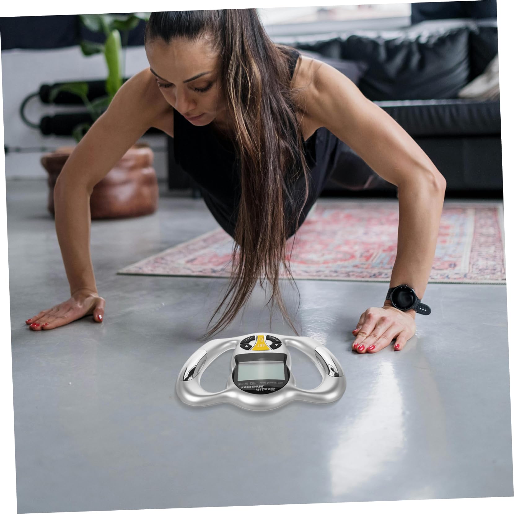 Medidor de Grasa Corporal Portátil Análisis Bmi y Porcentaje