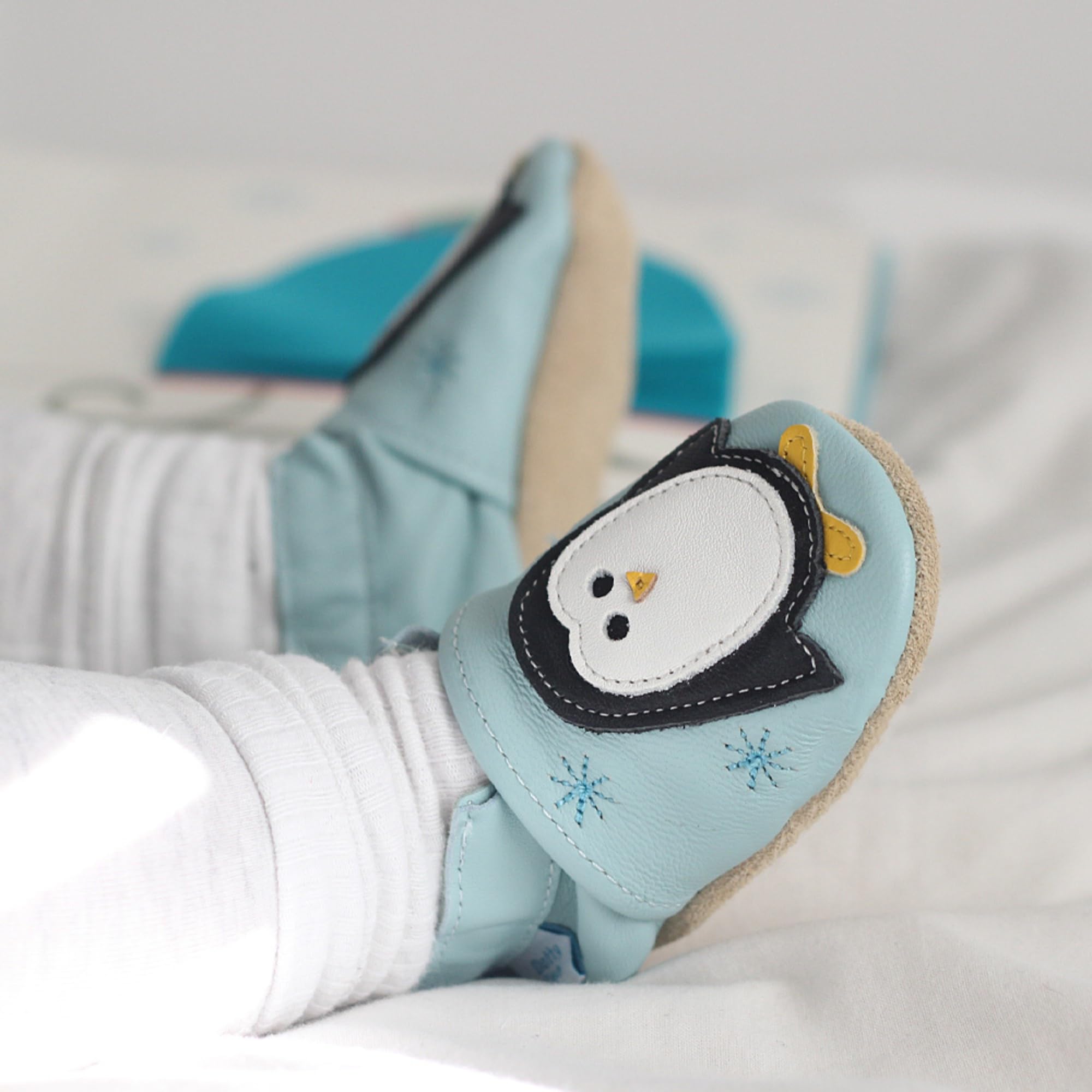 Dotty Fish Leather Baby Shoes PatucosNiños
