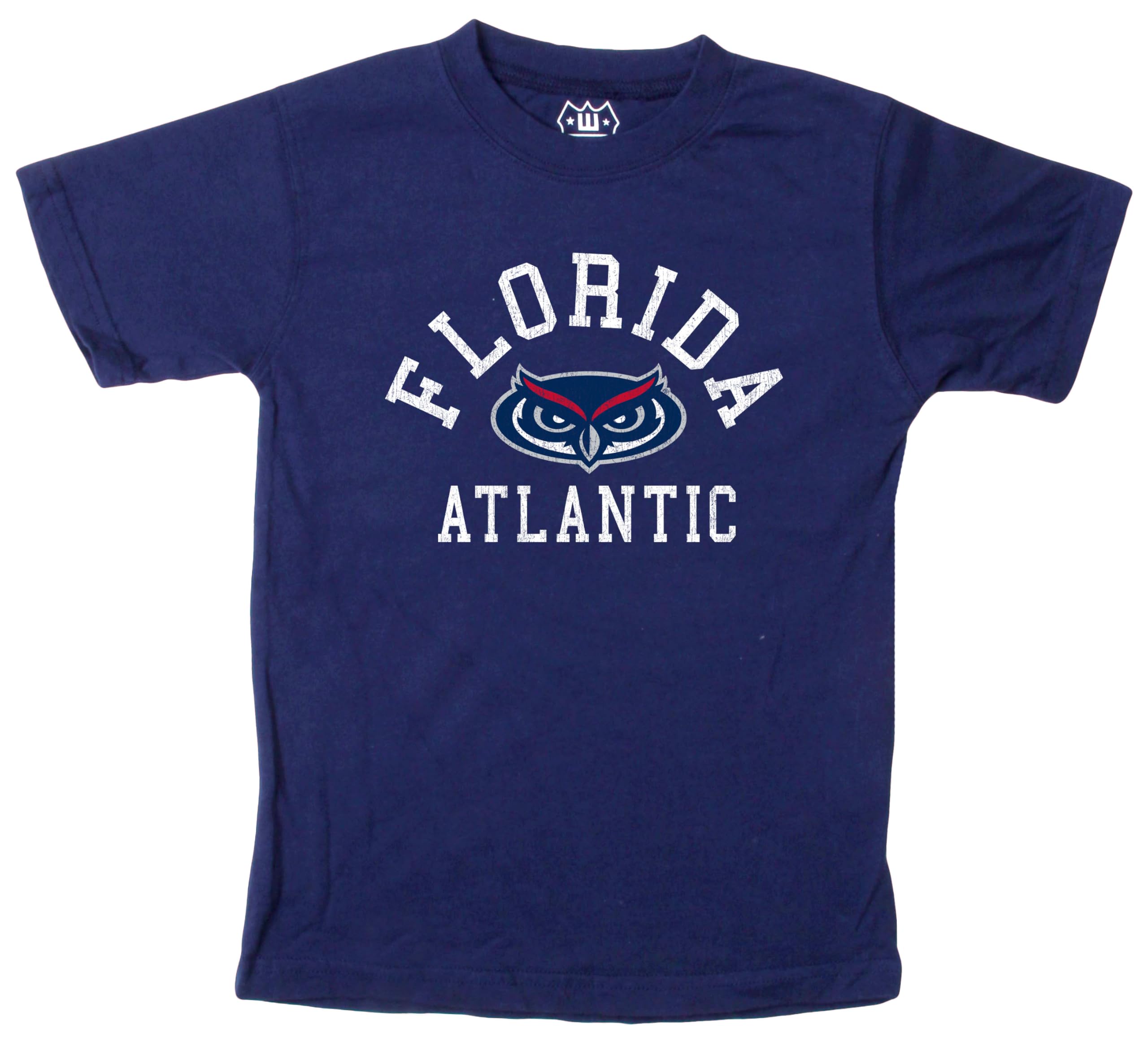 Wes and Willy NCAA Kids S/S Organic Cotton Tee Shirt, North Carolina Tar Heels, L, NC Blue — view 126