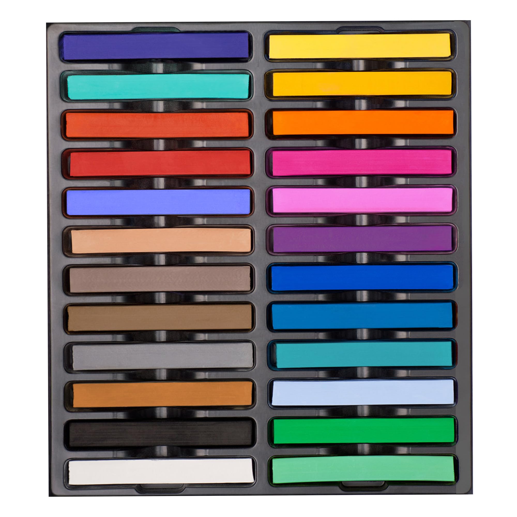 Dlicoda Soft Pastel Sticks, PCS Vibrant Colors Chalk Sticks for Artists, Pastels Art Supplies for Drawing, Blending, and Shading