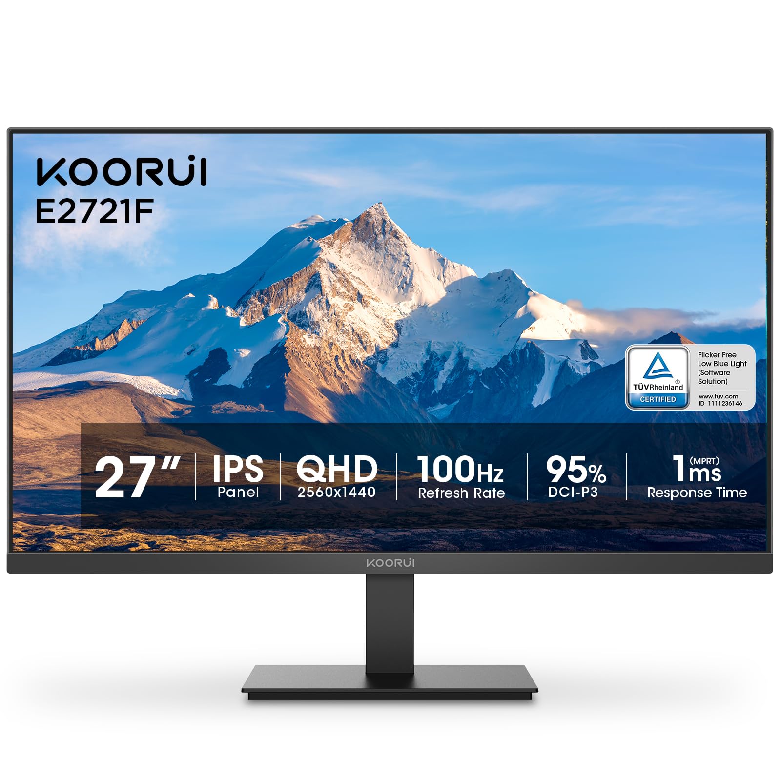 koorui 27インチ　165hz Amazon.com: KOORUI 27