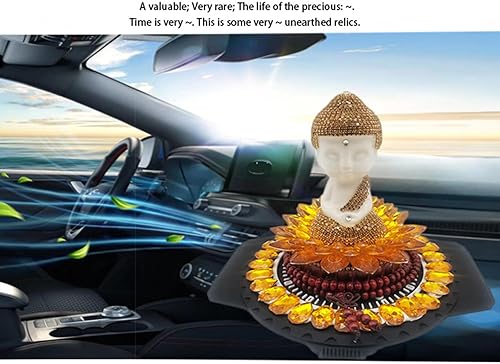 Miniatura 5 de VIDECOR Buddha Statue Ceramic Buddha Statue Little Tathagata Buddha Statue Lotus Seat Baby Buda Set Home Decor Desk Decoration Car Ornament Buddha