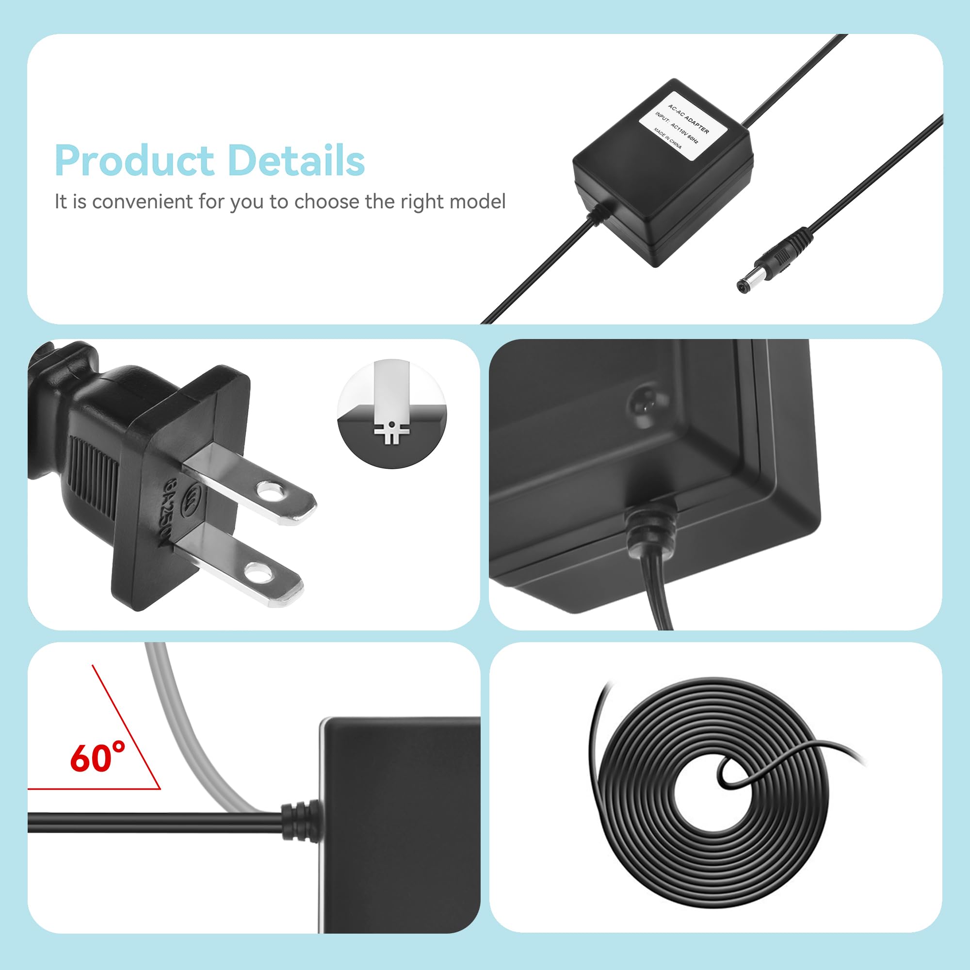 Amazon.com: SLLEA AC-AC Adapter for Altec Lansing ACS340 A4432