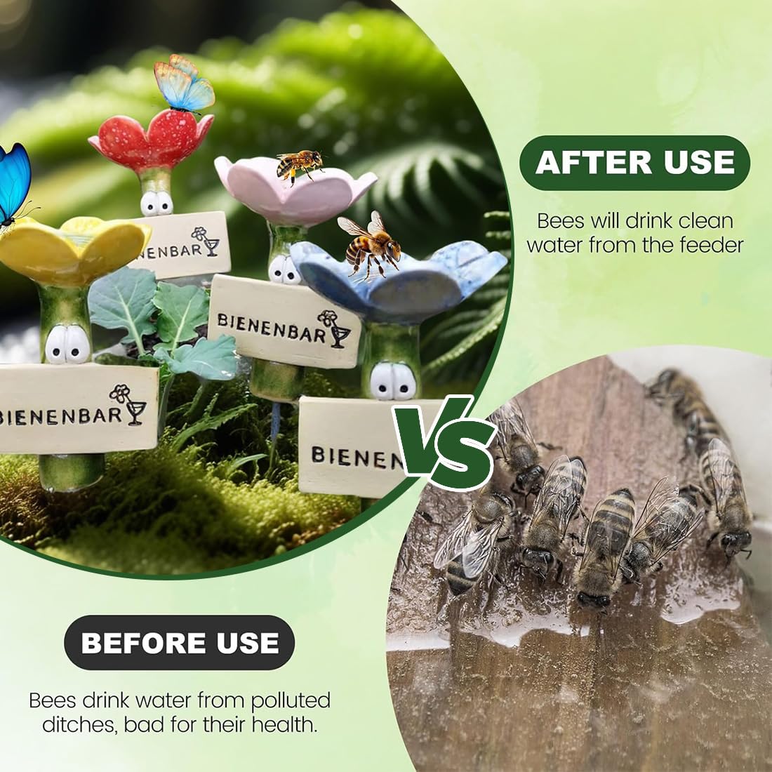 4 Piezas De Tazas Para Insectos Abejas, Bebedero Para Abejas, Bebederos Para Insectos, Decoración De Jardín, Criar Y Alimentar Abejas, Para Apicultores Y Amantes De La Jardinería