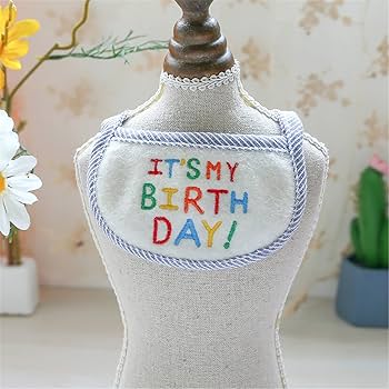 Amazon | ペット よだれかけ 犬 猫 誕生日 バンダナ かわいい