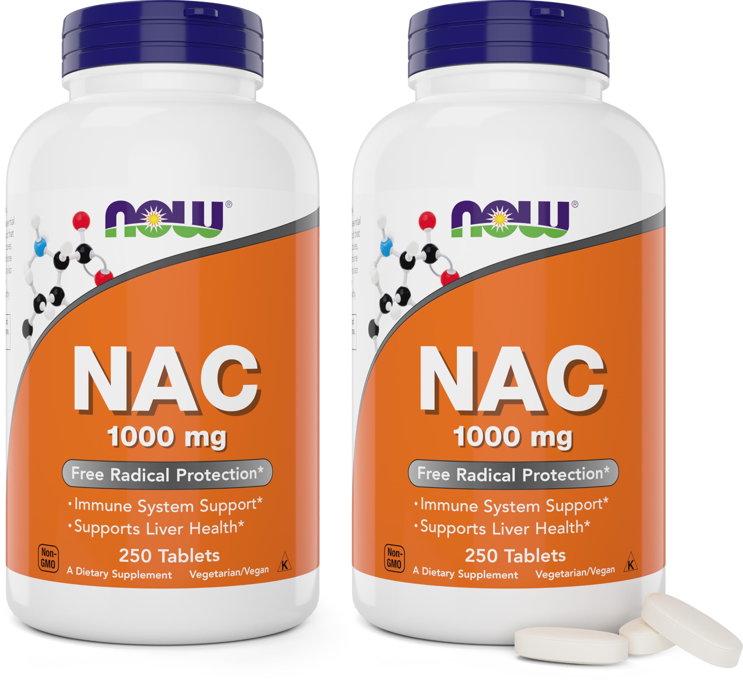 NOW Supplements, NAC 1,000 mg, Free Radical Protection*, 120 Tablets — Amazon image 10