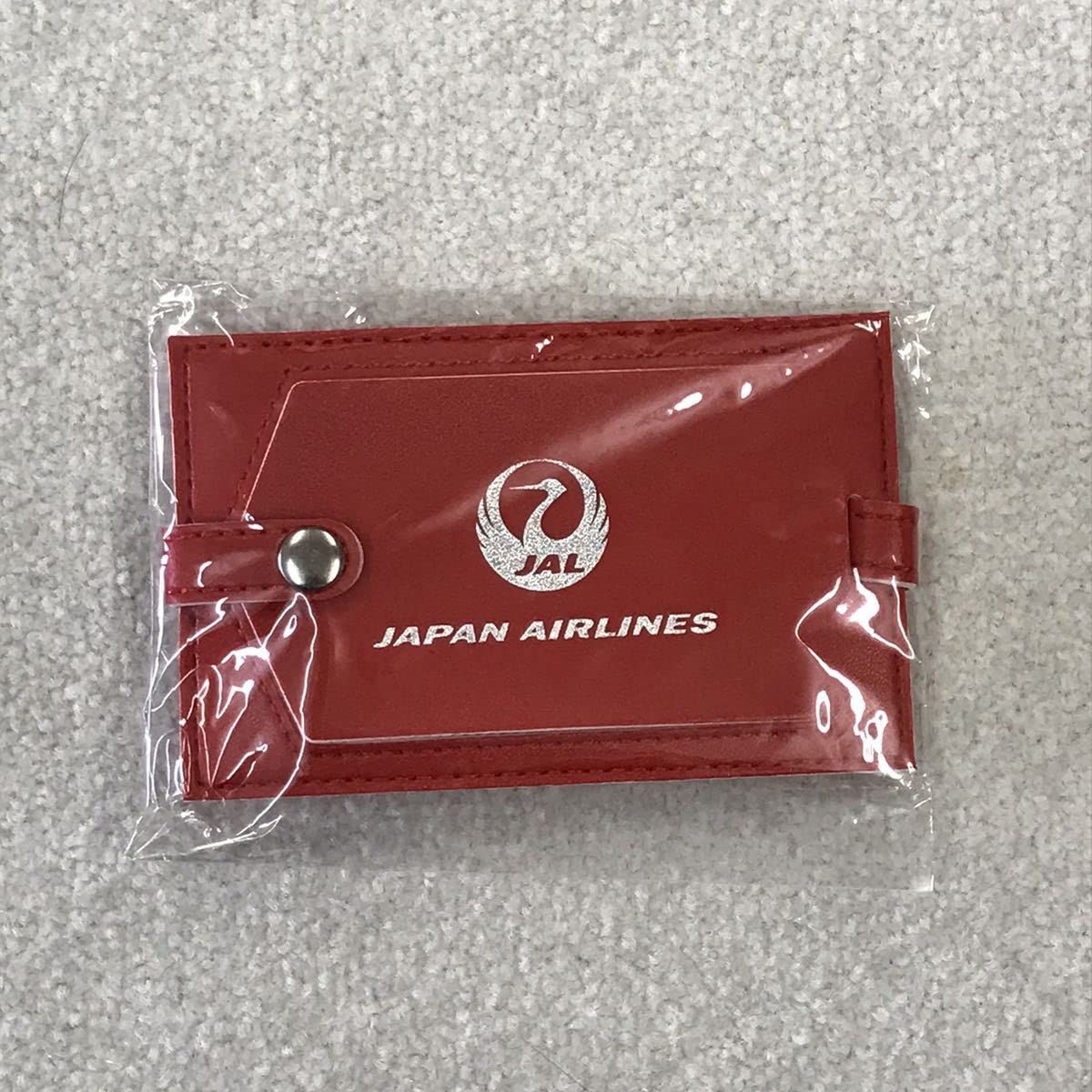 Amazon.co.jp: JAL ネームタグ パッケージタグ 赤 日本航空 JAPAN
