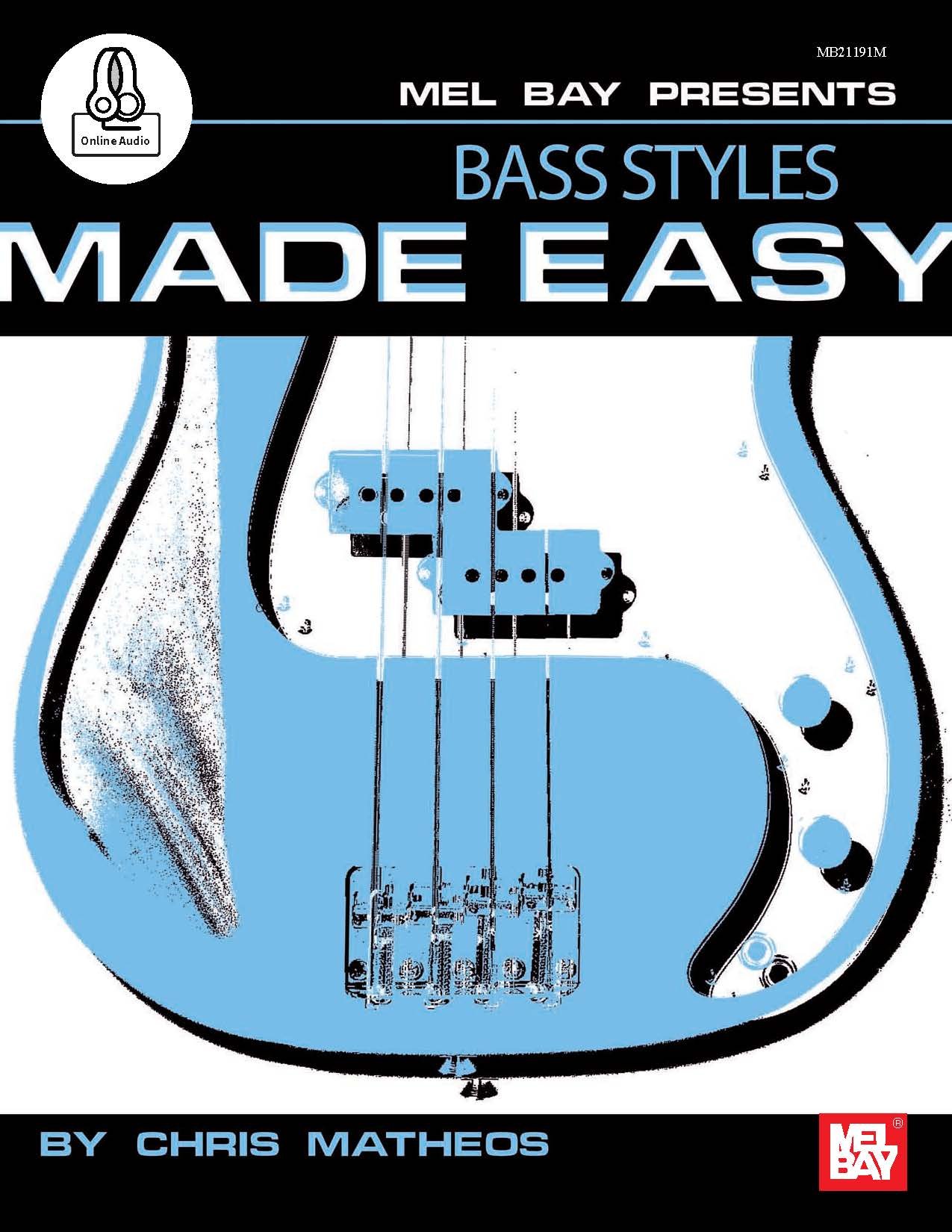 Livre Bass Styles Made Easy méthode basse anglais