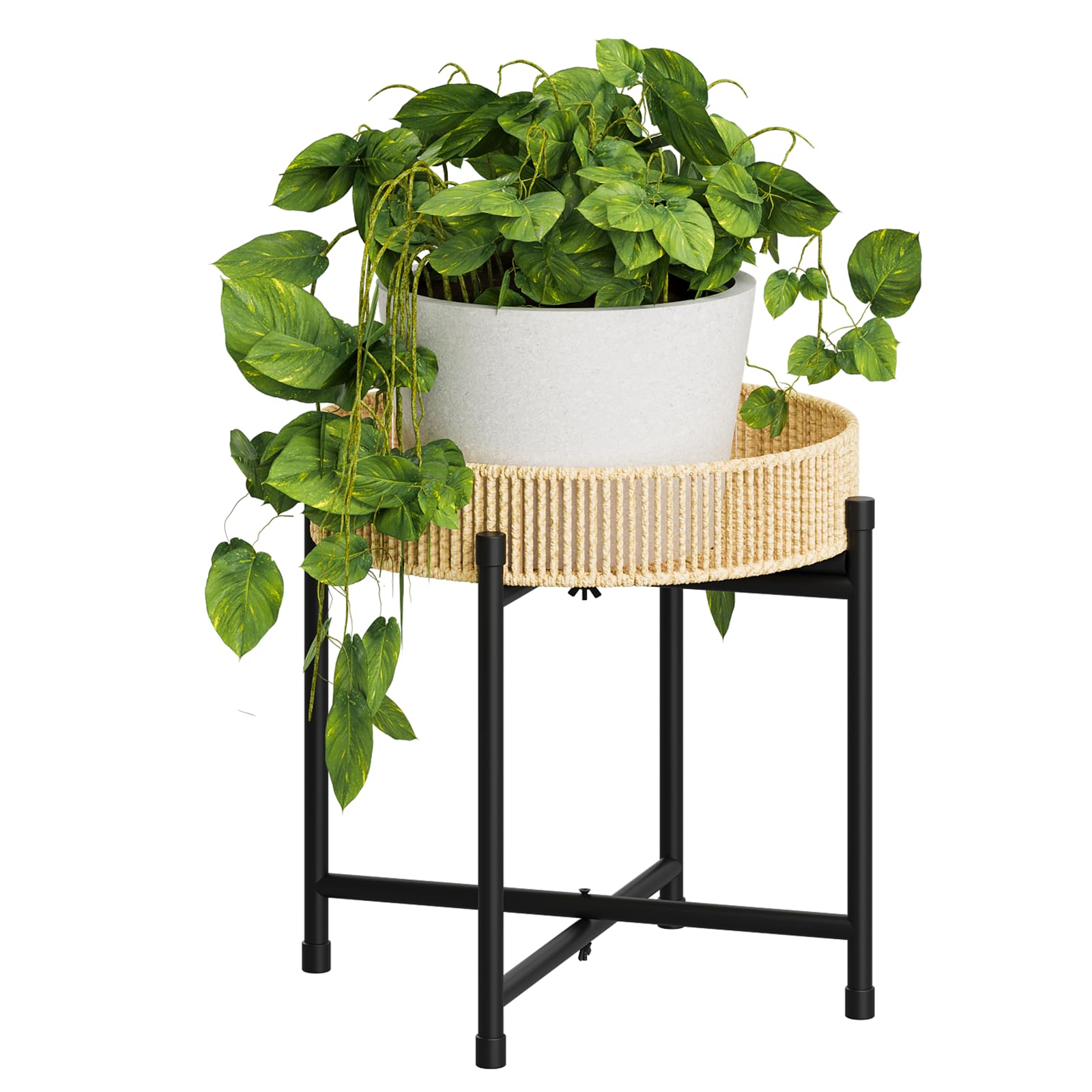 Bamworld Rattan Plant Stand