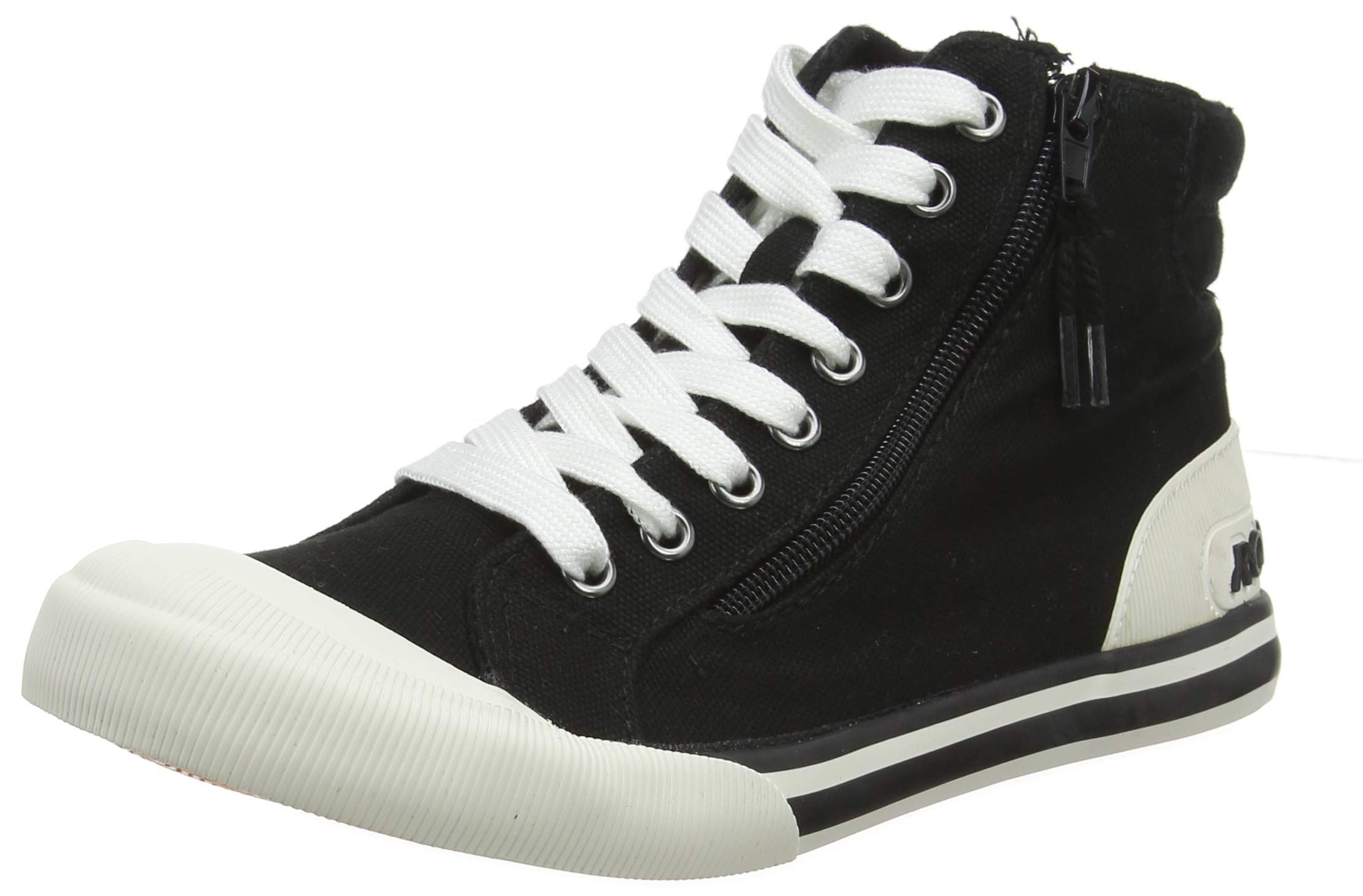 Rocket Dog Womens/Ladies Jazzin Hi Trainers (5 UK) (Black)