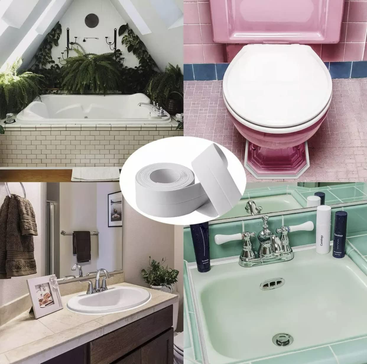 Ecoform Su Sızdırmaz Mutfak Banyo Duvar Küvet Lavabo Duşakabin Bandı