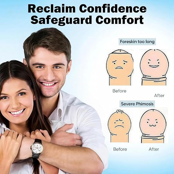 Circumcision Corrective Gel - Phi-Mosis Correction Gel with Natural Ingredients, Gentle and Effective Gradual Foreskin Correction for Adults
