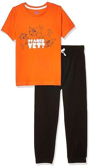 Amazon Brand - Jam & Honey Boys Pyjama Set