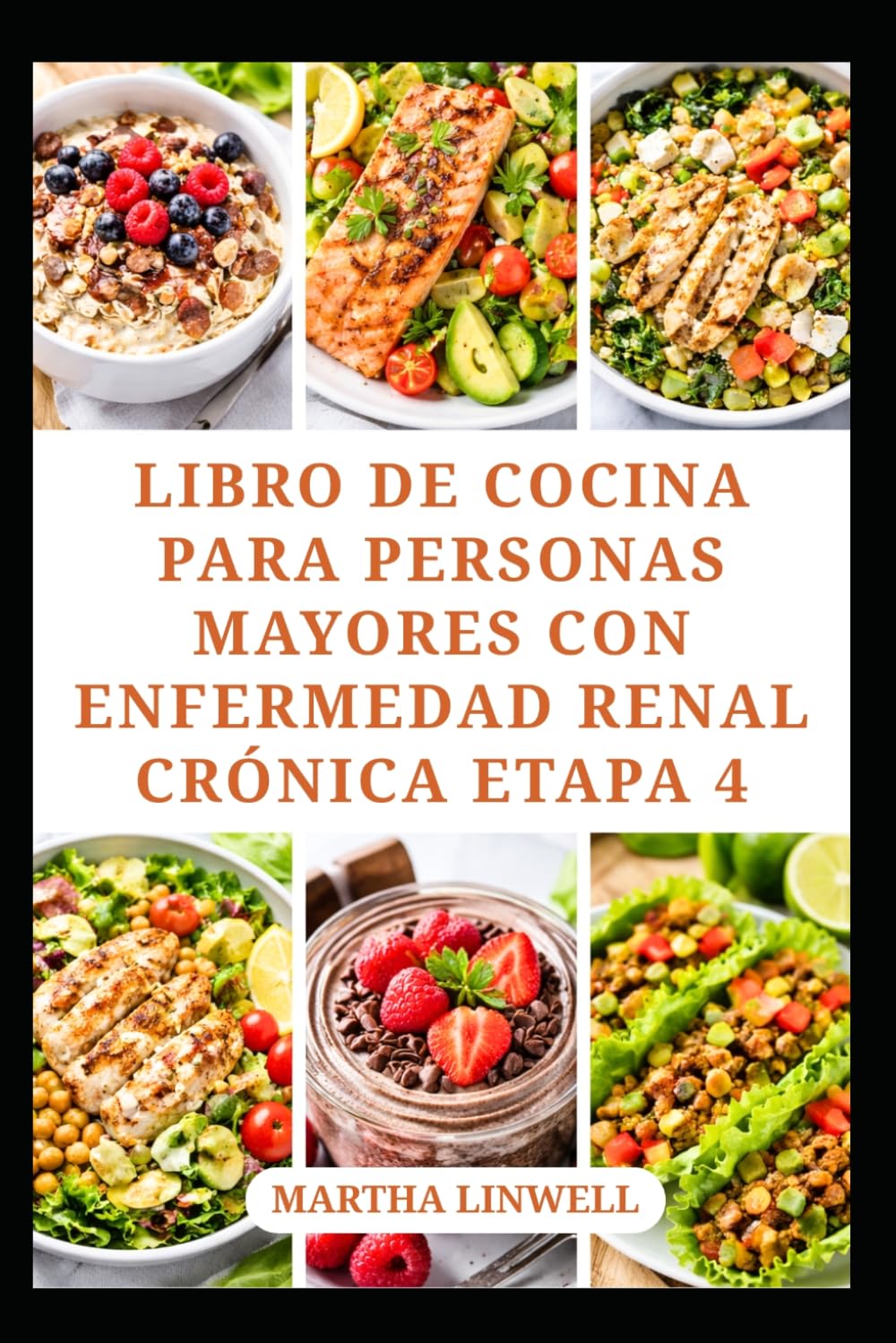 LIBRO DE COCINA PARA PERSONAS MAYORES CON ENFERMEDAD RENAL CRÓNICA ETAPA 4: Comidas renales sencillas para la nutrición diaria