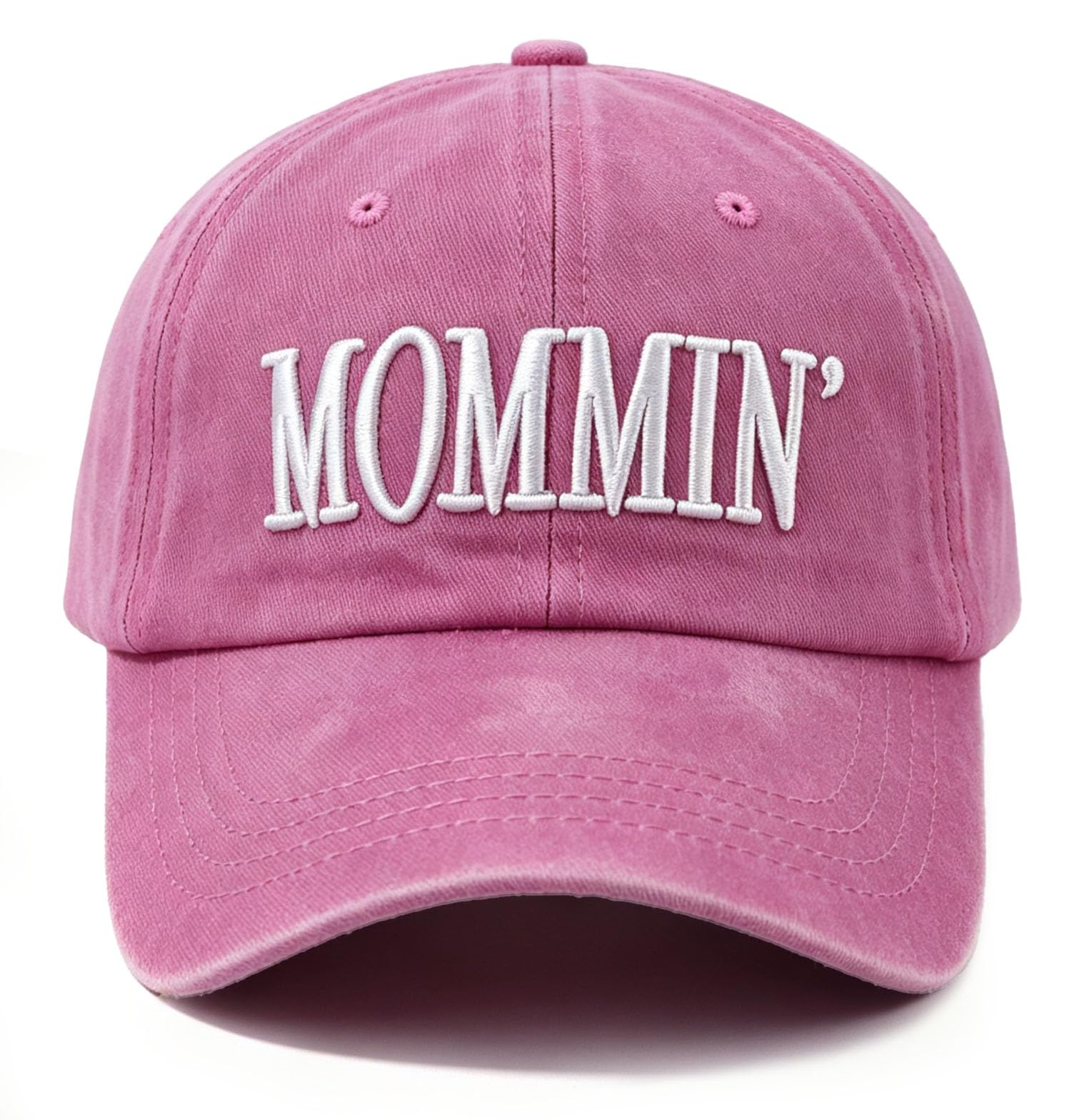 in My Mom Era Hats for Women, Adjustable Embroidered Mommin Mama Baseball Cap