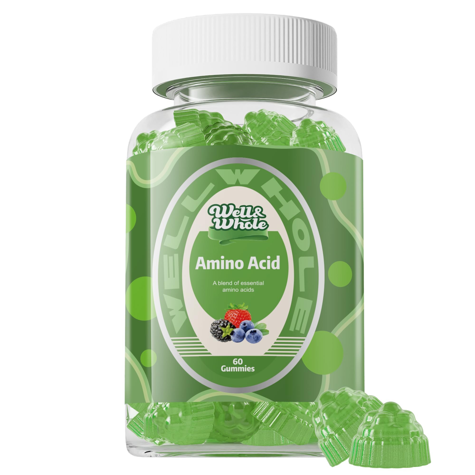 Bcaa Gummies, 9-IN-1 EAA for Women & Men, Energy & Muscle Recovery Support