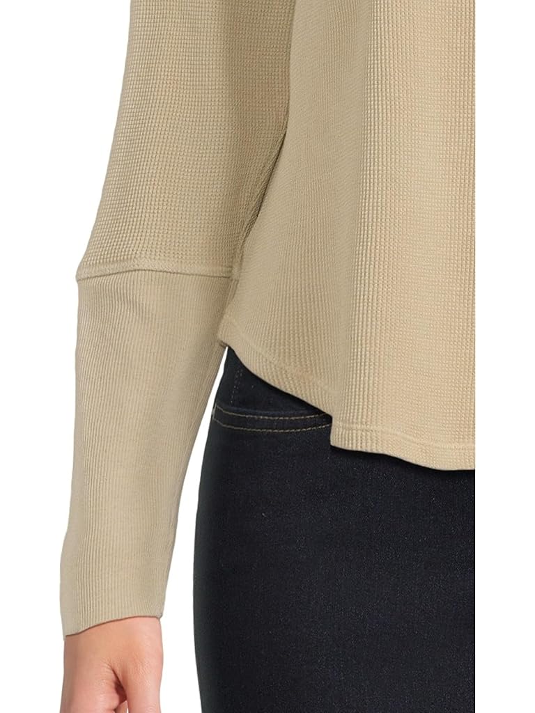 Neutral Mod-o-doc Long Sleeve Dropped Armhole Oversized Top