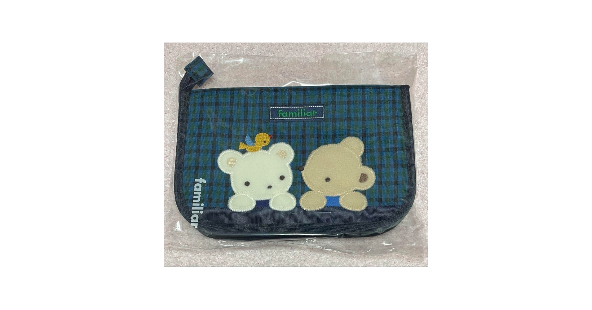 Amazon.co.jp: familiar ファミリア 母子手帳ケース XB 青 001