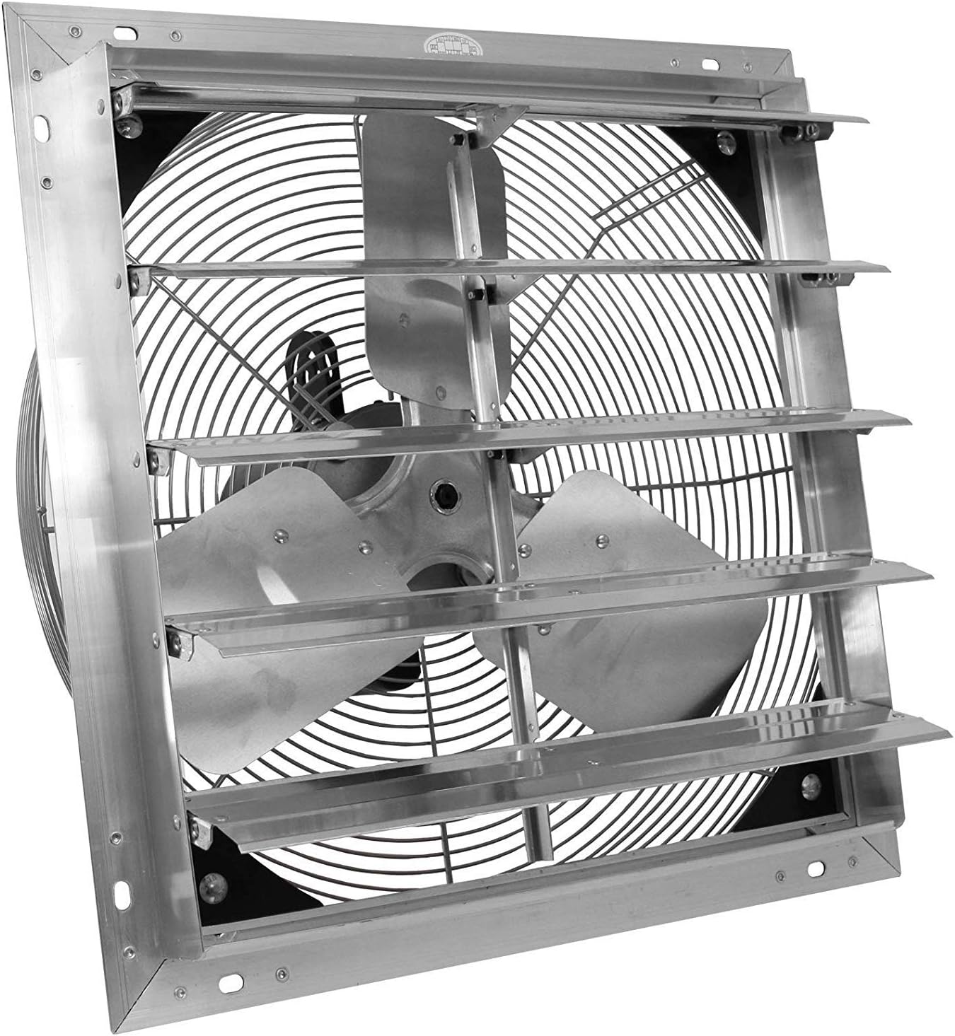 VES Exhaust Shutter Fan, Ventilation Fan, Wall Mount, 9' Cord (16 inch size) for attic, garage, shed, warehouse