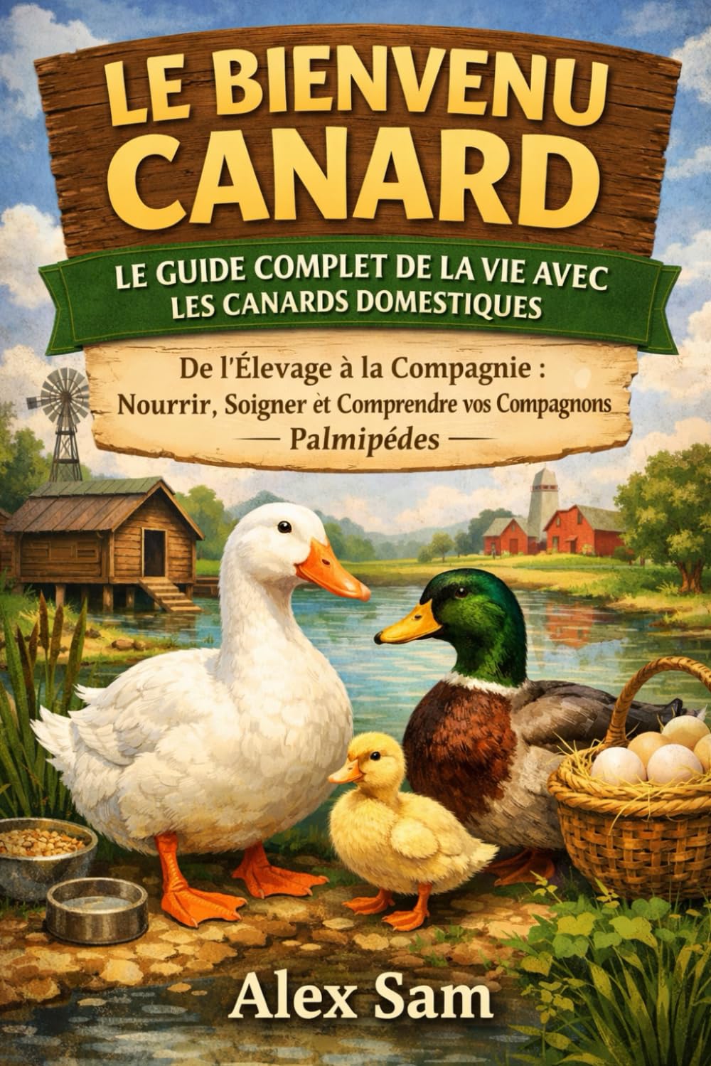 LE BIENVENU CANARD : LE GUIDE COMPLET DE LA VIE AVEC LES CANARDS DOMESTIQUES: De l'Élevage à la Compagnie : Nourrir, Soigner et Comprendre vos Compagnons Palmipèdes