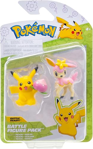 Pokemon Figura de Batalla de Primavera y Pascua 2025, colección Lista para la ac