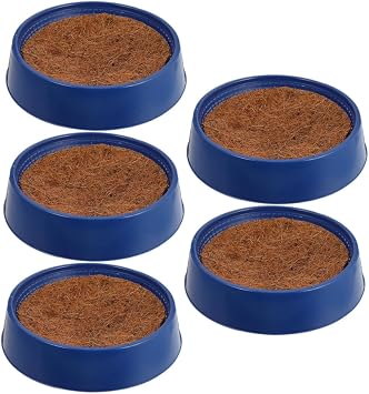 Pigeon Nesting Bowls with Nesting Pads Reusable Bird Nest for Cage Use Replaceable Breeding Nest Accessory 10.23 X 10.23 X 2.44 in 5 and