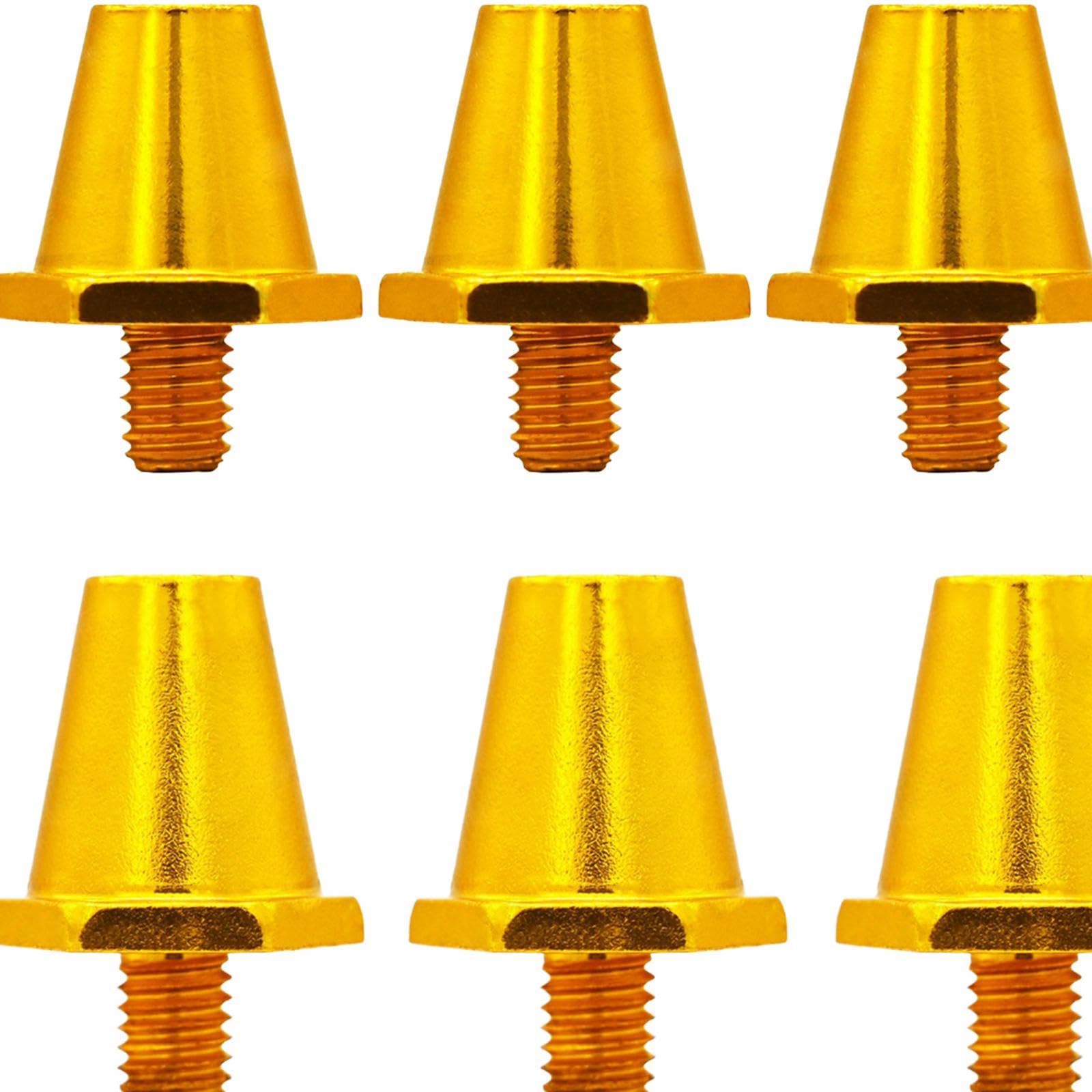 12x tacos de fútbol de repuesto, clavos para botas de fútbol, tacos profesionales de 13mm y 16mm para césped, zapatos de Rugby, tacos de fútbol para
