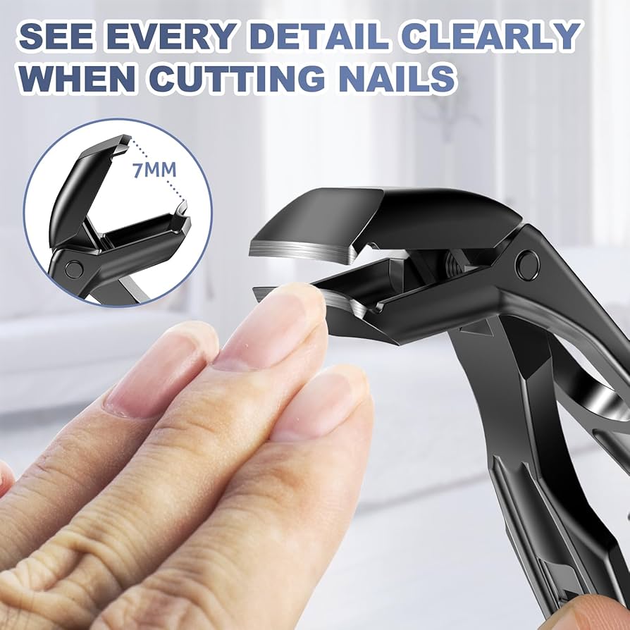 0669 延長オプション　ネイル Amazon.com : Toenail Clippers for Seniors Thick Toenails