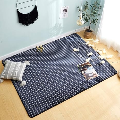 Amazon 北欧 フランネル アンチ スリップ 赤ちゃんマットをクロール 式 赤ちゃん プレイマット ラグ カーペット の ホーム リビング ルーム ベッド F 95x95cm 37x37inch ラグ カーペット オンライン通販