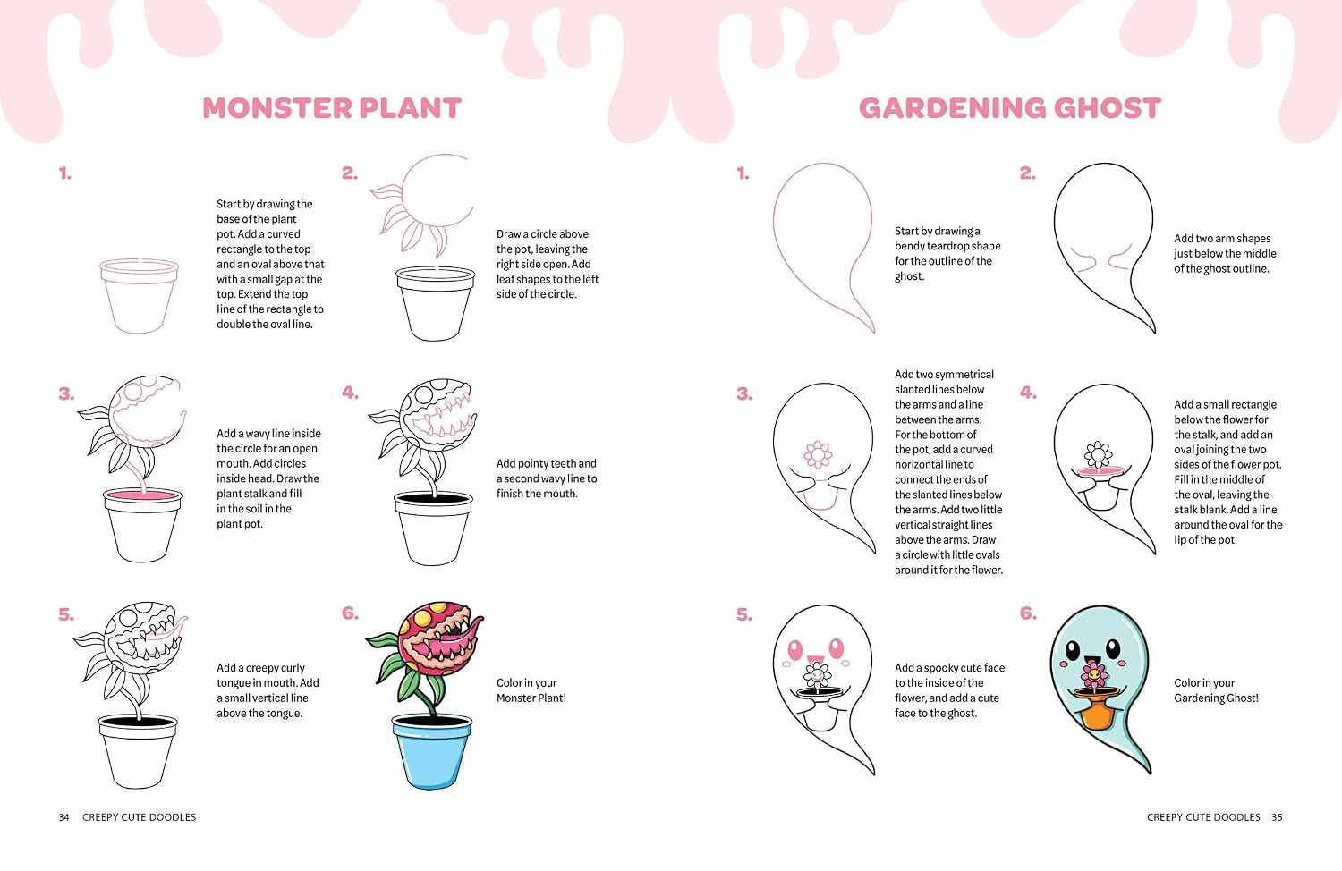Creepy Cute Doodles: How to Draw 100 Sweet & Spooky Designs (Creepy Cute Gift Series) image 3