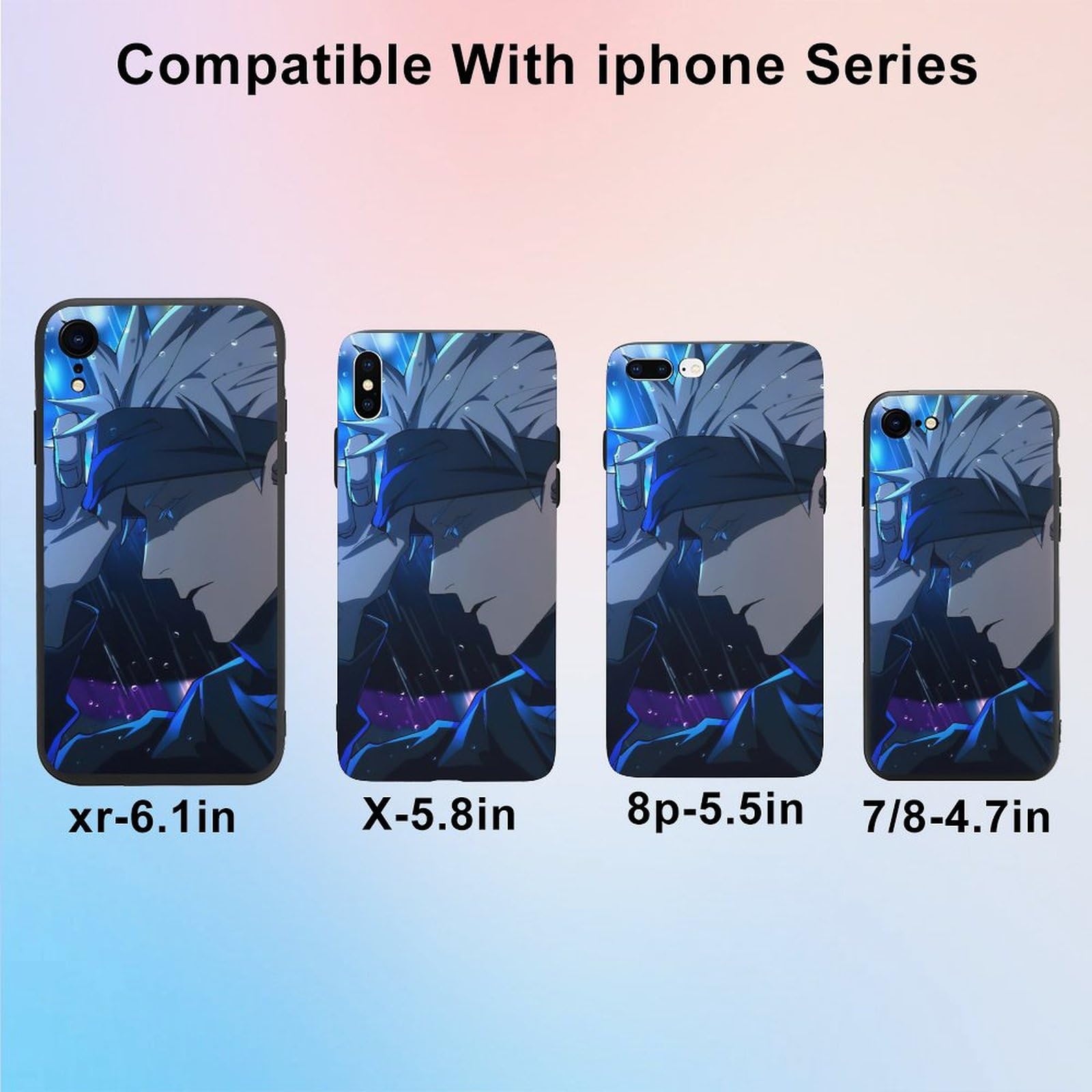 Amazon.co.jp: 【iPhone 15 ケース TPU】 呪術廻戦 五条悟 全機種対応