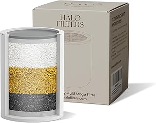 Multi-Stage Shower Filter Replacement Cartridge – Heavy Duty, High-Performance Filtration Removes Chlorine, Sediment & Impurities for Softer Skin & Revitalized Hair