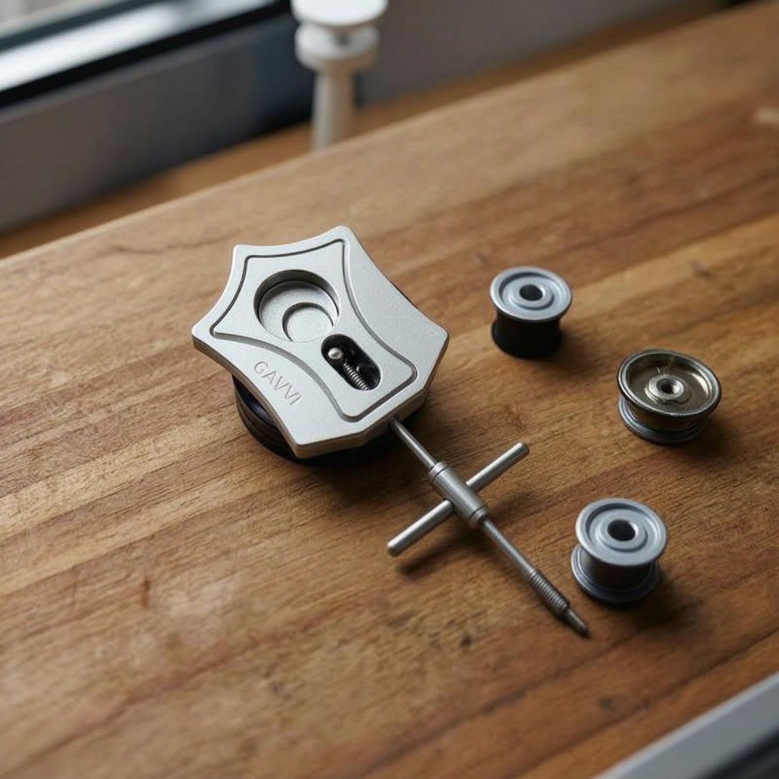 Clé pour Moulinet de Pêche Outil d'Atelier à Découpe pour Creuse Suspendable Rigidité Élevée en Fibre de Carbone Adaptée à