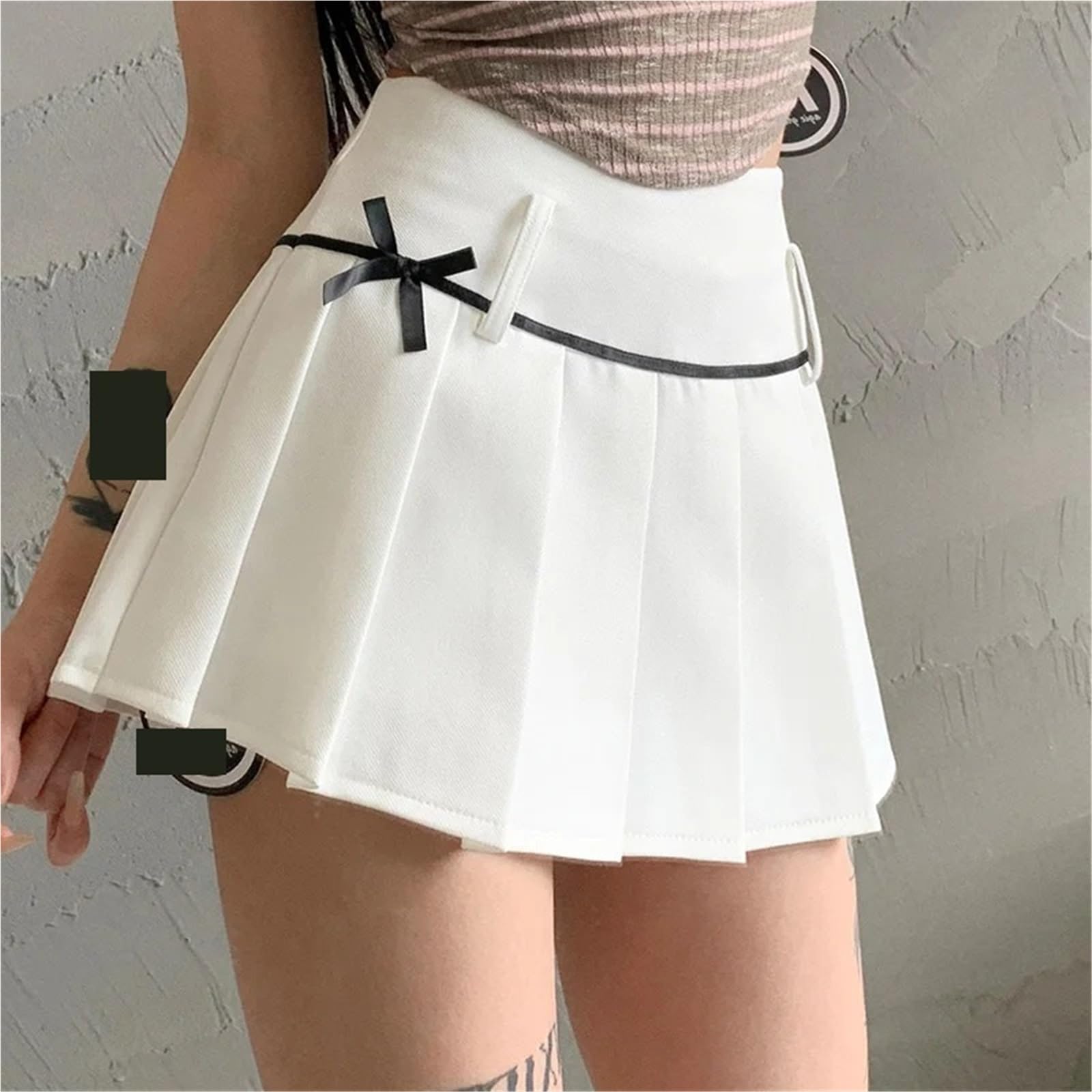 Gonna da Tennis Dolce Casual a Pieghe for Donna Sportiva Estiva