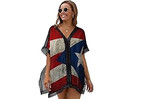 Sensational Puerto Rican Dress for Women: The Perfect Beach Cover-Up