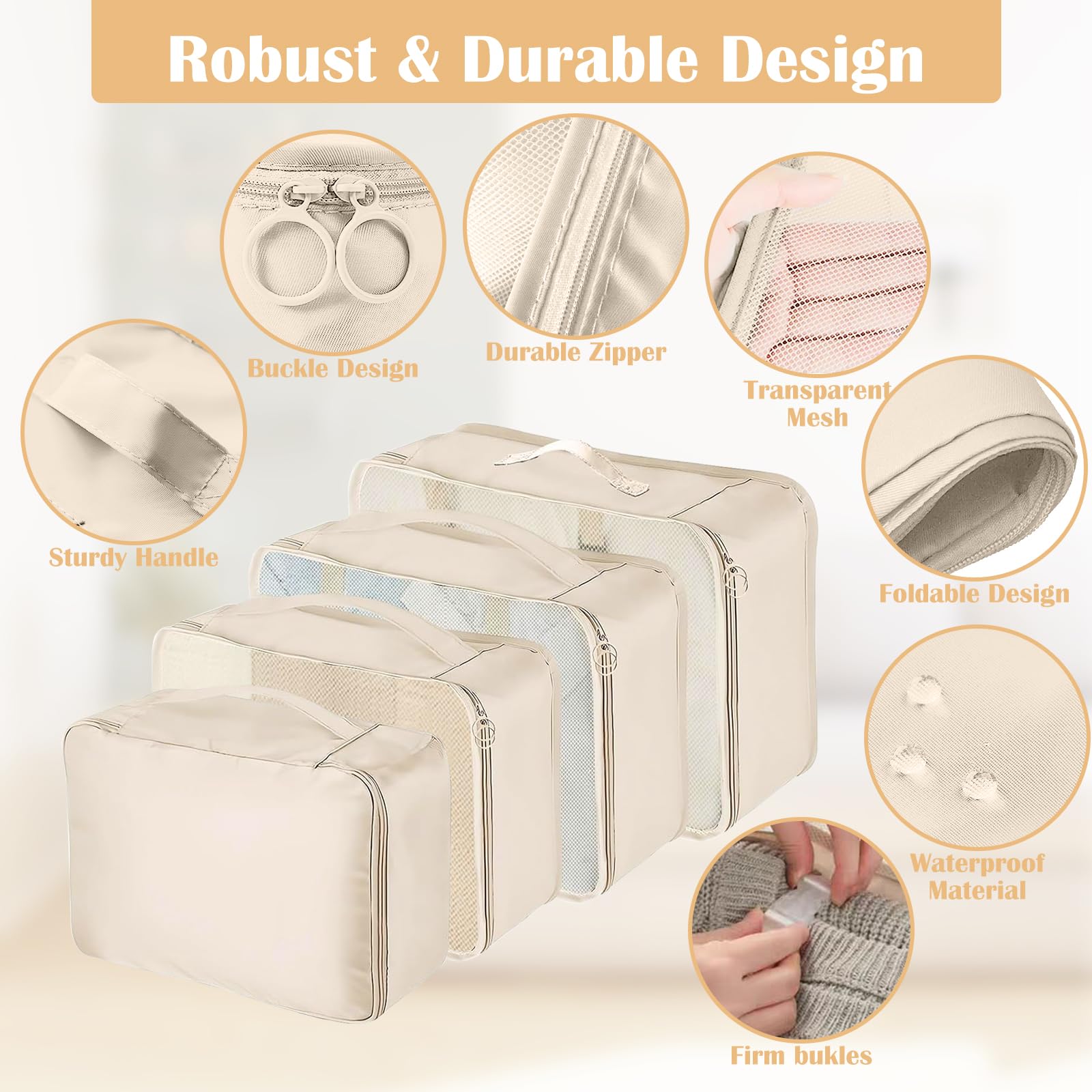 Organisateur Valise, Lot De 13 Rangement Valise, Packing