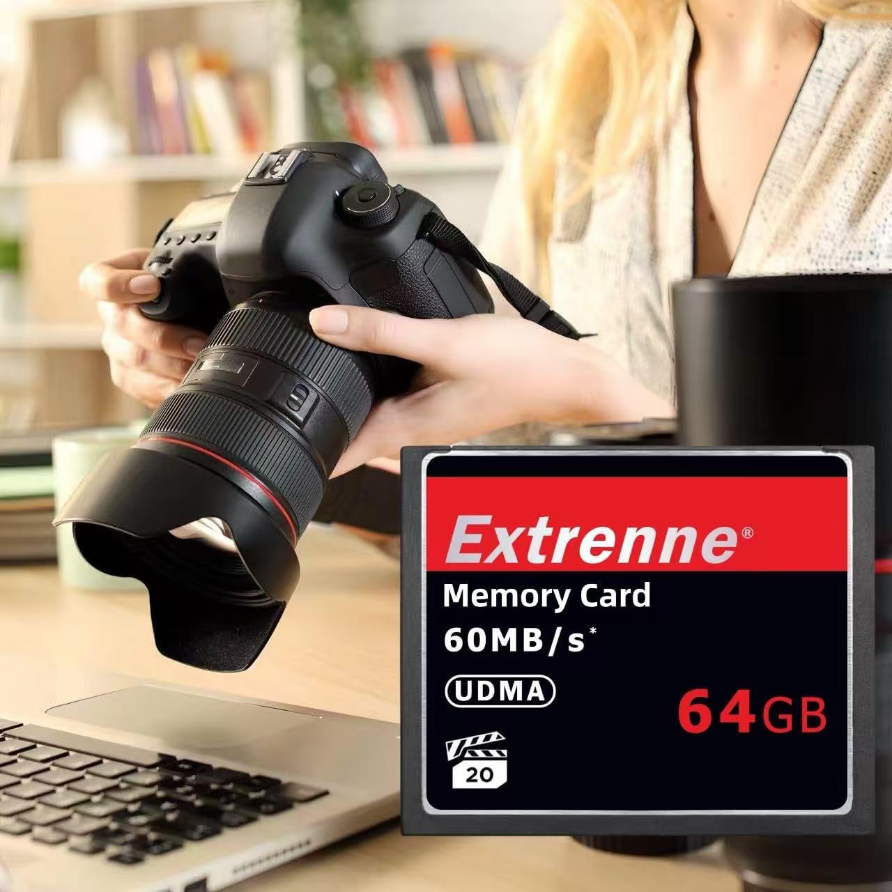 64GB UDMA Speed Up to 60MB/s .for Professional Photographer Enthusiast CF Card Camera Card