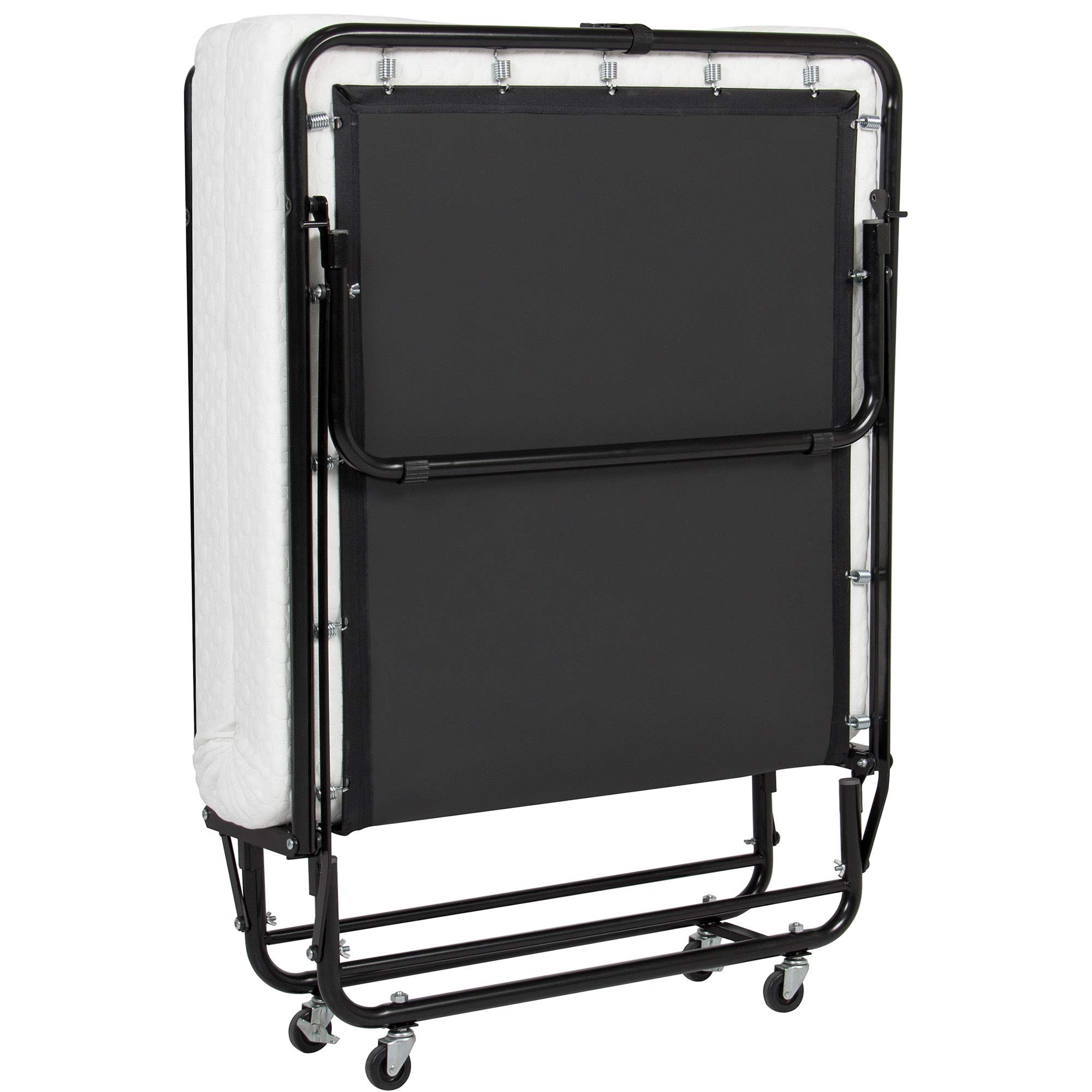 Buy Best Choice Products XL Twin Folding Rollaway Guest Bed With Memory Foam Mattress, Twin XL