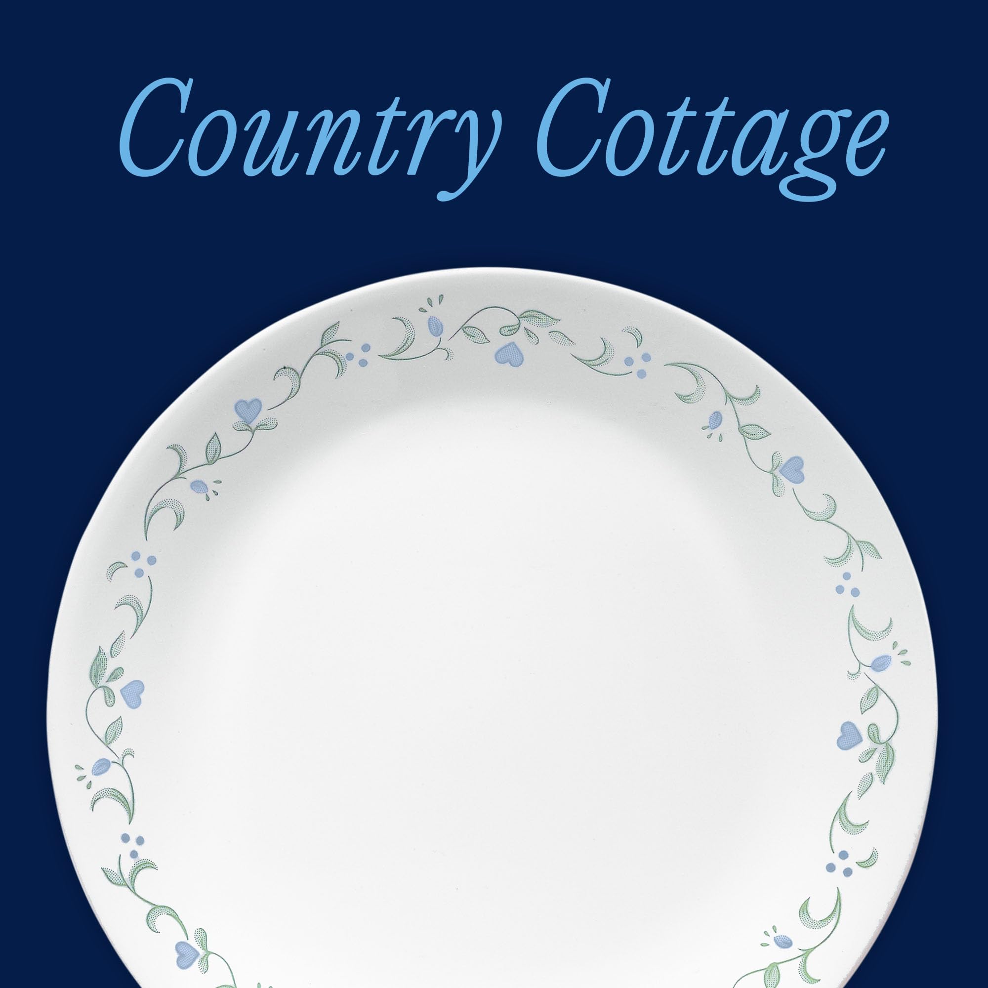 Corelle 1136758 - Platos para pan, cristal, color blanco