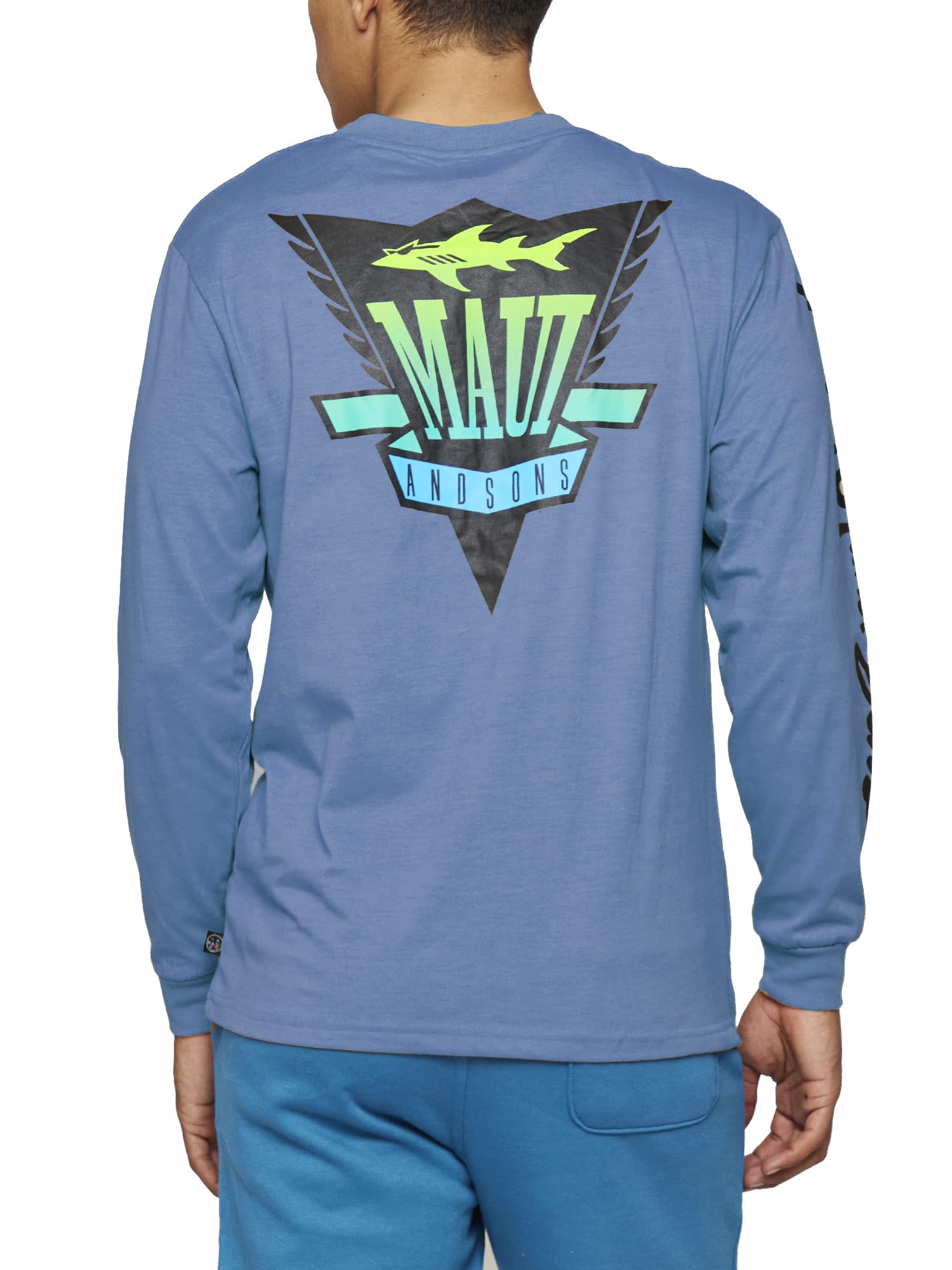 Maui AND SonsTartar Control Long Sleeve T-Shirt - Relaxed fit, Graphics Tees for Hitting The Beach (S-XL)