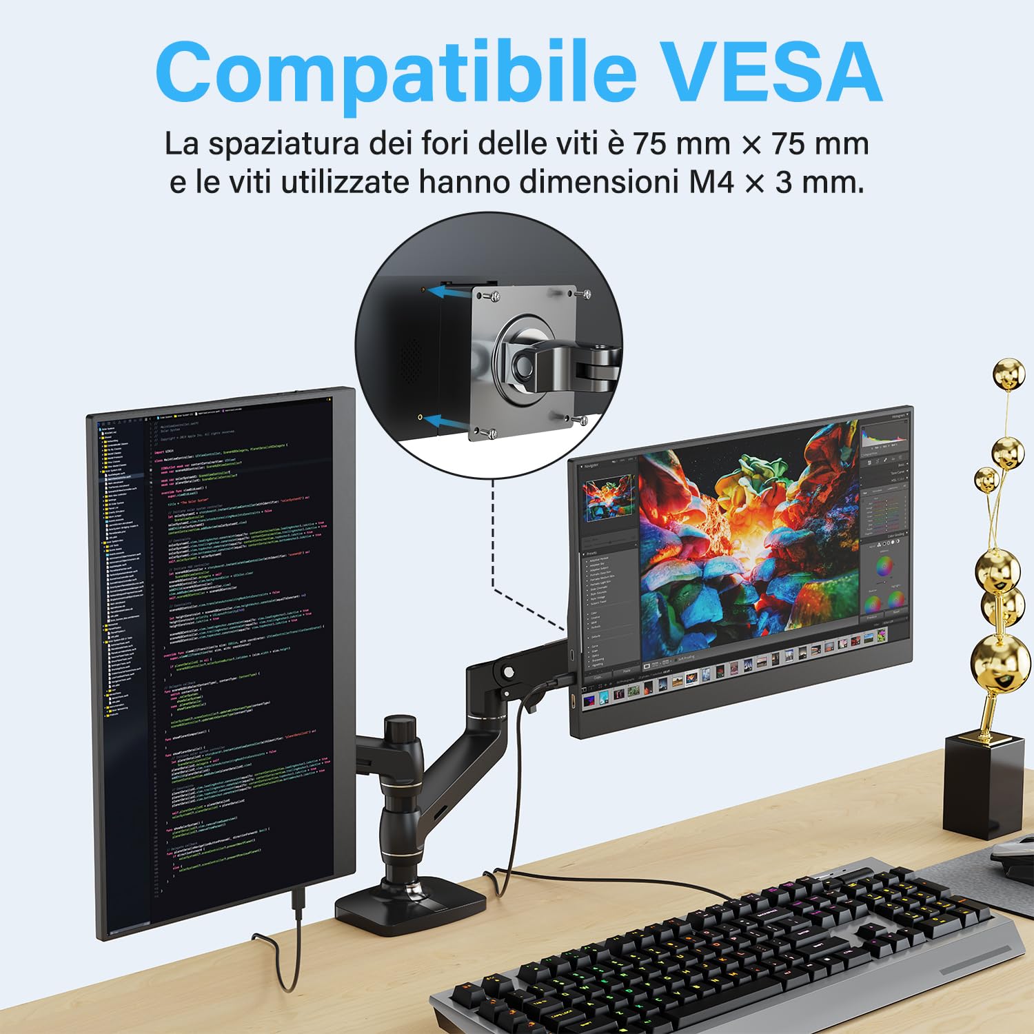 MAGICRAVEN Monitor Portatile 15,6 Pollici 1080P FHD IPS Schermo Portatile PC, Portable Monitor USB C HDMI Monitor Portatile per Laptop/PC/Mac/Telefoni/Switch con Supporti Plug e Play
