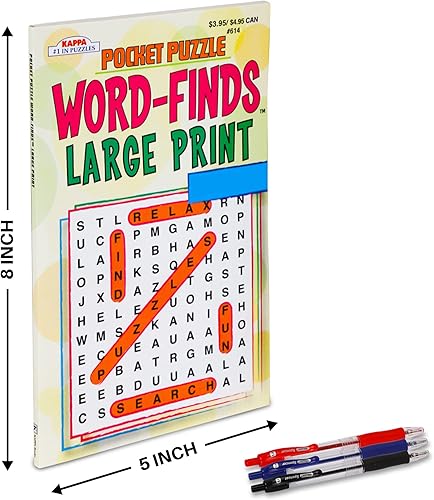 Miniatura 8 de Paquete de 5 libros de sudoku de tamaño de viaje, rompecabezas de Sudoku para adultos, libros de rompecabezas de búsqueda de palabras en letra